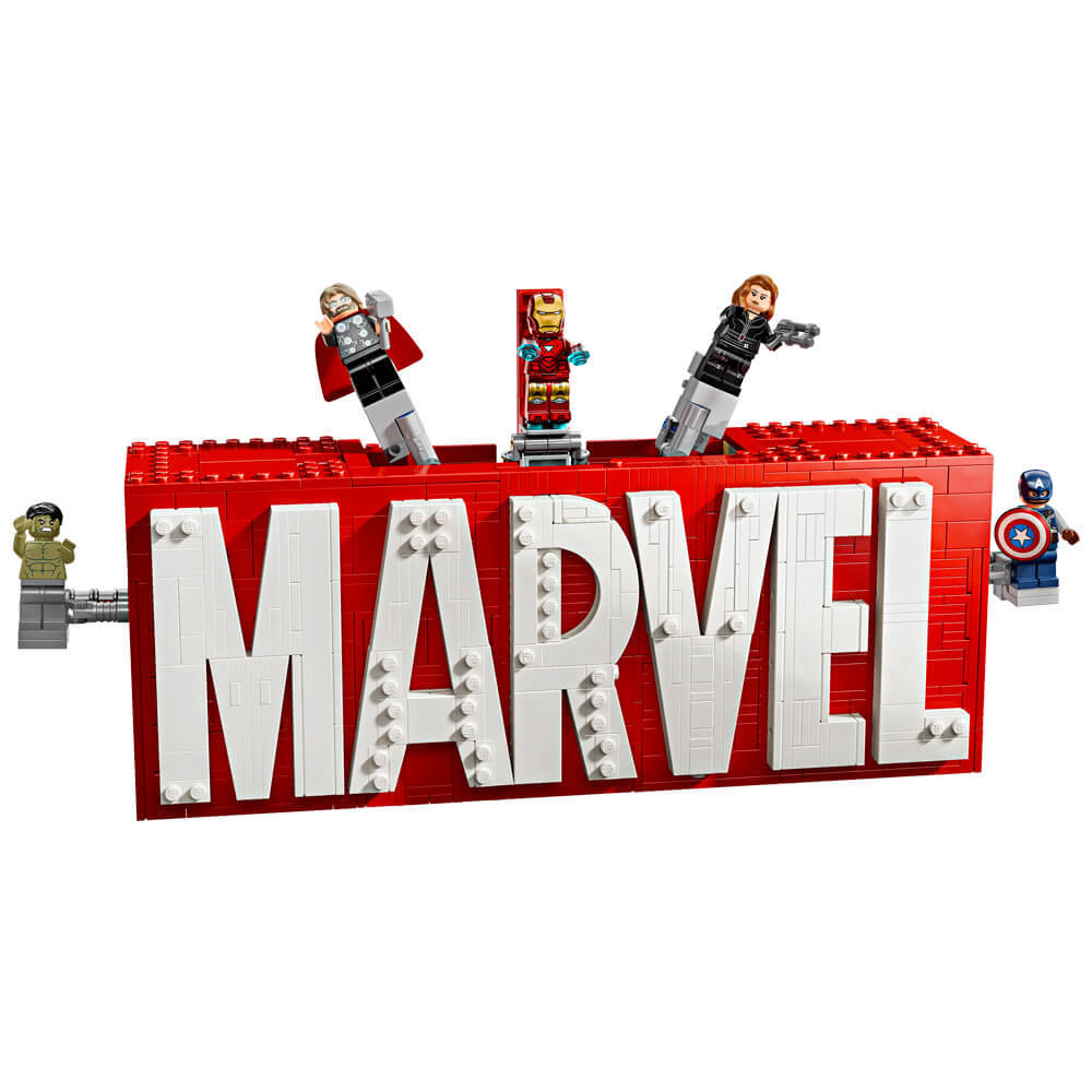 LEGO Marvel: MARVEL Logo & Minifigures Set 76313